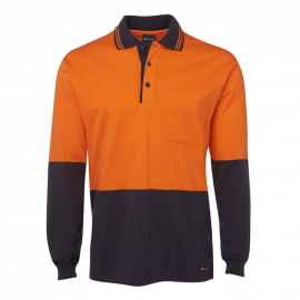 JB's Wear Hivis L/S Cotton Polo