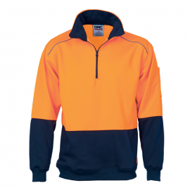 DNC Hi Vis Two Tone Half Zip Wincheater