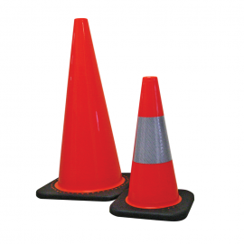 Hivis Orange Safety Traffic Cones