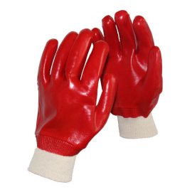 PVC Single Dipped 27cm Glove With Cuff