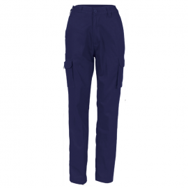 DNC Ladies Cotton Drill Cargo Pants