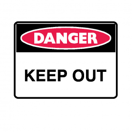 Danger Keep Out
