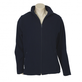 Ladies Plain Micro Fleece Jacket