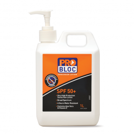 Pro Bloc Sunscreen 1ltr Pump Pack Bottle