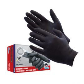 Black Rocket Nitrile Disposable Gloves