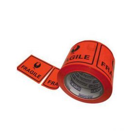 Printed Label Tape - Fragile