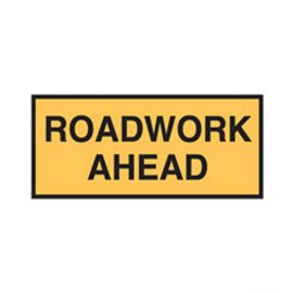 Roadwork Ahead Sign