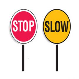 Stop Slow Traffic Paddle