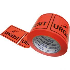 Printed Label Tape - Urgent