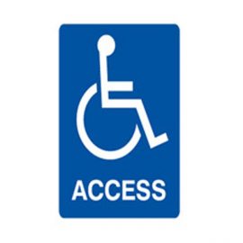 Wheelchair Access Sign