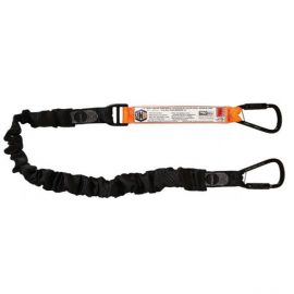 LINQ Single Leg Elasticated Webbing Lanyard