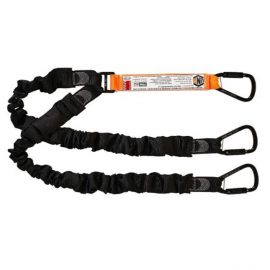 LINQ Double Leg Elasticated Webbing Lanyard