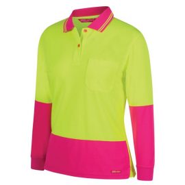 JB's Wear Ladies Hivis L/S Polo