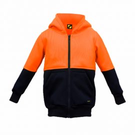 Workcraft Kids Fleece Hoodie w/Zip
