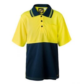 Workcraft Kids S/S Micromesh Polo