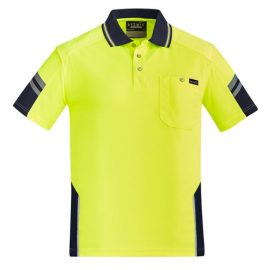 Syzmik Reinforced Hivis Squad S/S Polo