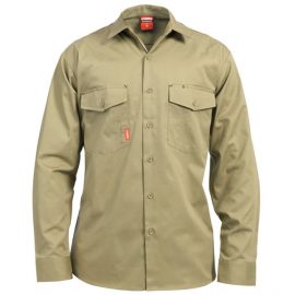 Stubbies L/S Vented Drill Shirt