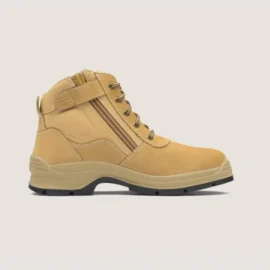 Blundstone 418 Unisex Zip Up Work Boots Non Safety - Wheat